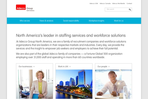 adeccogroupna.com site used Ado-group