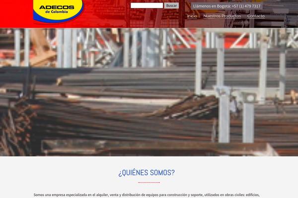 Aggregate theme site design template sample