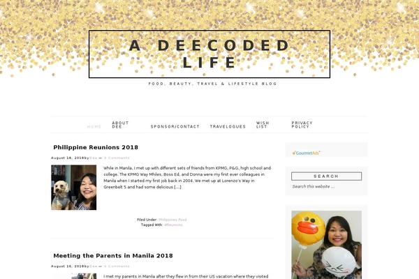 adeecodedlife.com site used Stylus