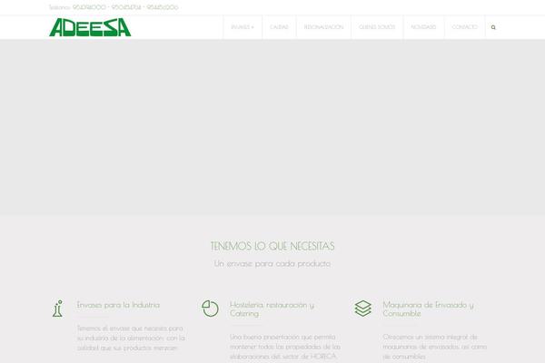 Ammo theme site design template sample