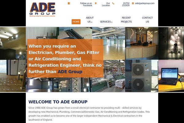 adegroup.com site used Ade