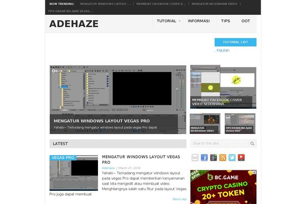 Site using WP Tab Widget plugin