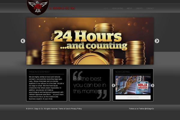 Adc theme site design template sample