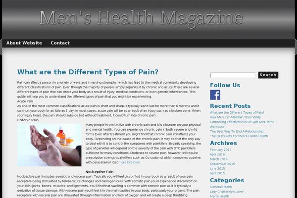 Seos Business theme site design template sample