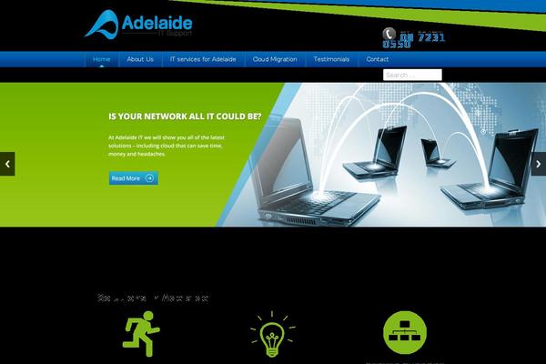 Site using Simple Responsive Slider plugin
