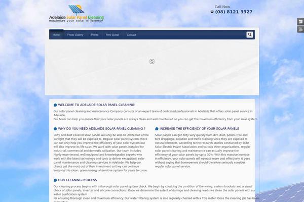Studium theme site design template sample