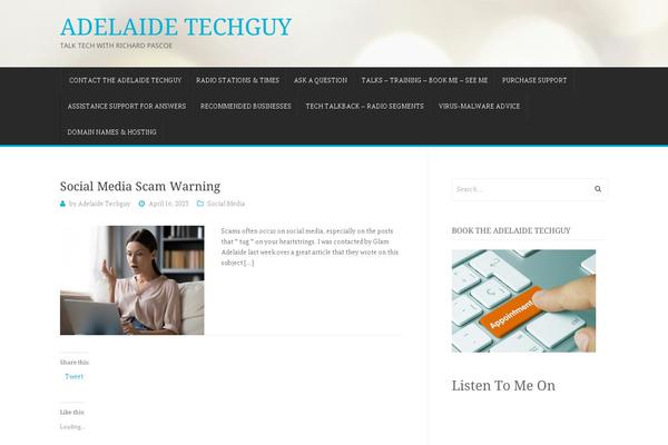 Antenna theme site design template sample