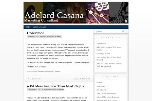 WhiteHouse theme site design template sample