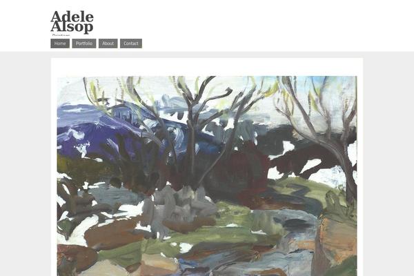 Parabola theme site design template sample