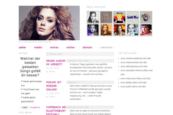 Oxygen theme site design template sample