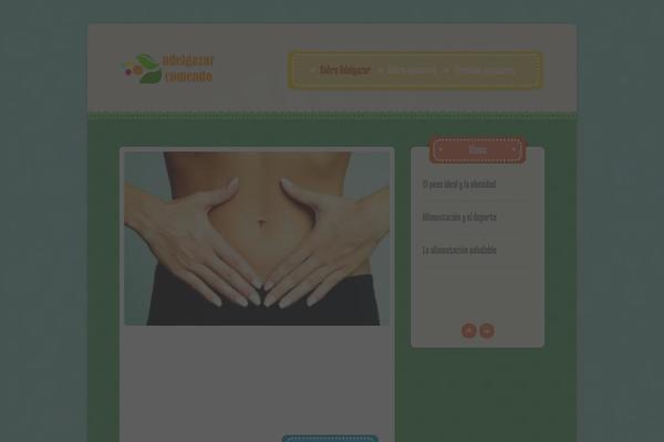 Dreamy theme site design template sample