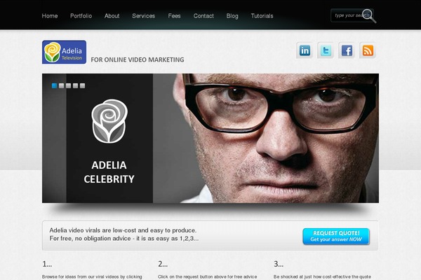 Boldy theme site design template sample