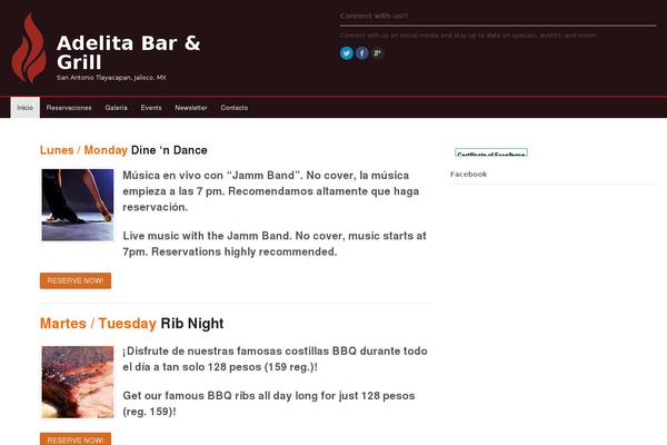 Canvas theme site design template sample