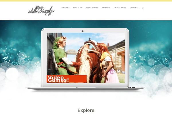 Gold-wp theme site design template sample