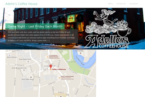 adellescoffeehouse.com site used Dazzling