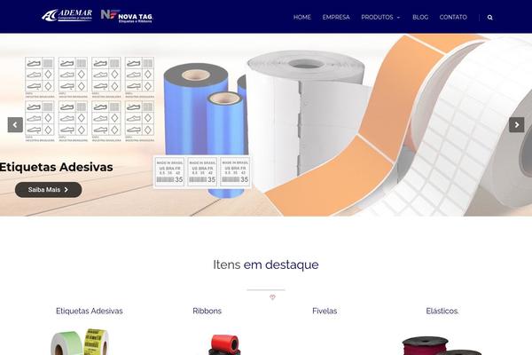 Fortuna theme site design template sample