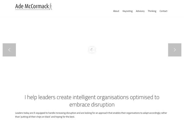 Ultra theme site design template sample