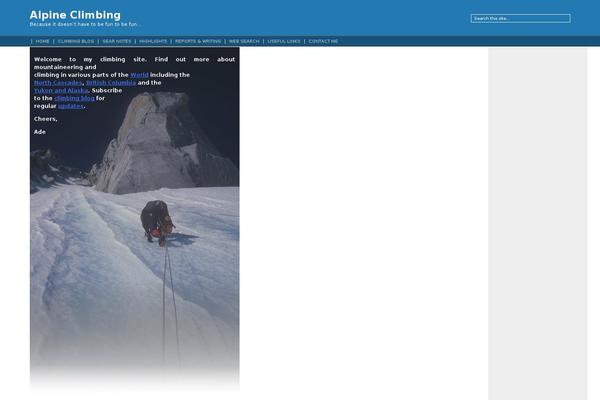 ademiller.com site used Fluid-blue-10