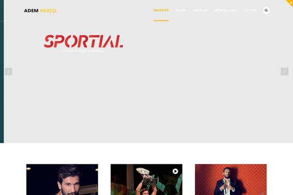 Darna theme site design template sample