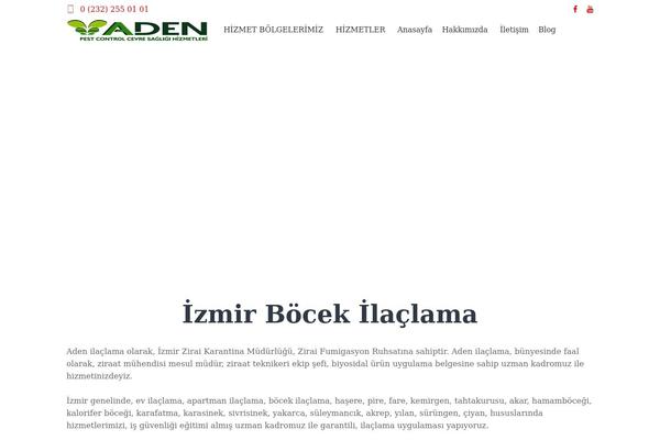 Site using Mobile Contact Bar plugin