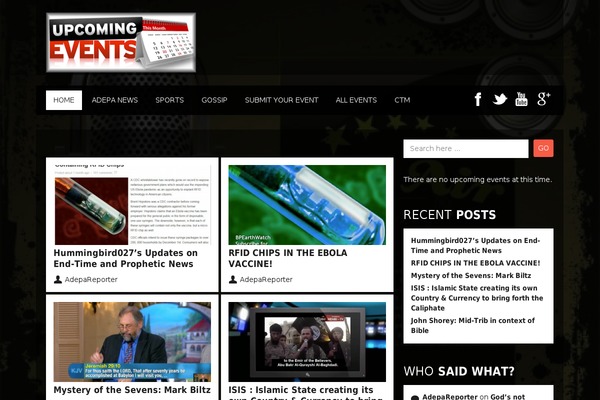 adeparadio.com site used Soundwave