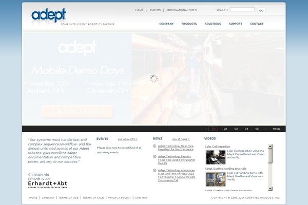 Site using Table Maker plugin