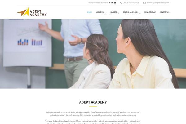 Rebel theme site design template sample