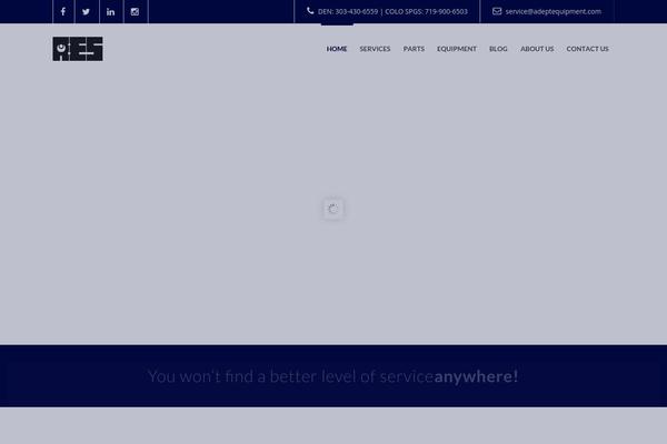 Plumberx theme site design template sample
