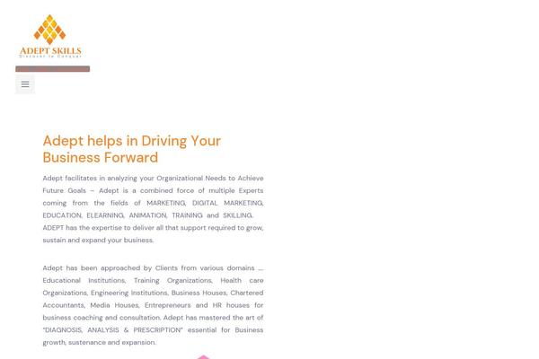 adeptskill.com site used Progrisaas
