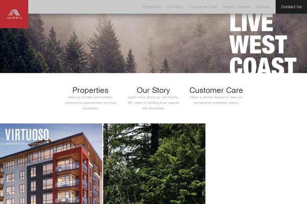 adera.com site used Adera