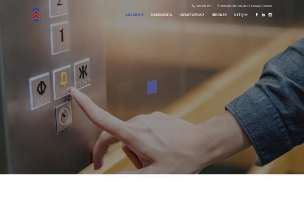Bridge theme site design template sample
