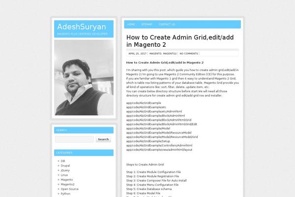 Site using Tag Cloud Canvas plugin