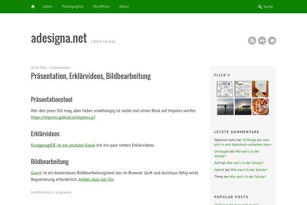 Waipoua theme site design template sample