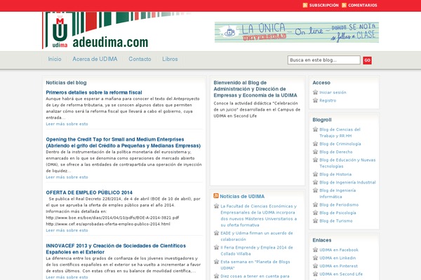 udima theme websites examples