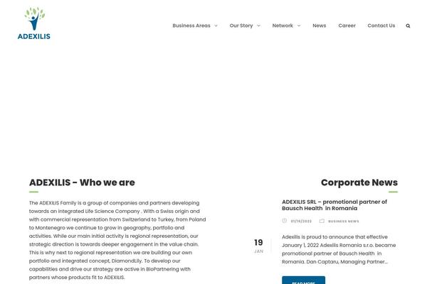 Site using Goodlayers-core plugin