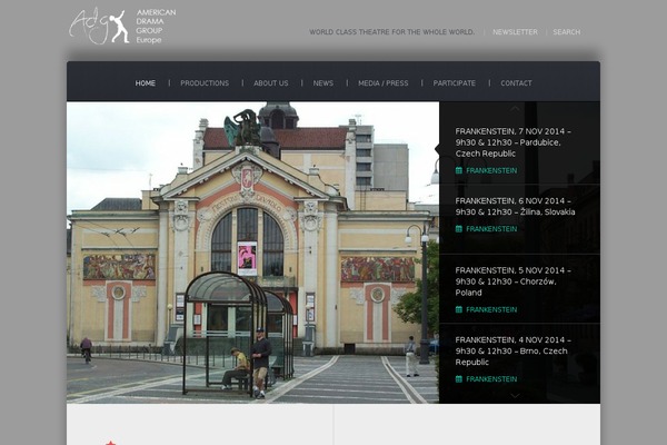 Site using Cmsmasters-events-schedule plugin