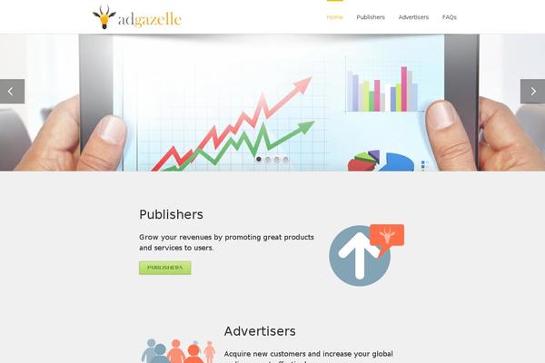 adgazelle.com site used Avada