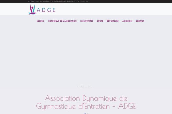 Yoga-fit theme site design template sample