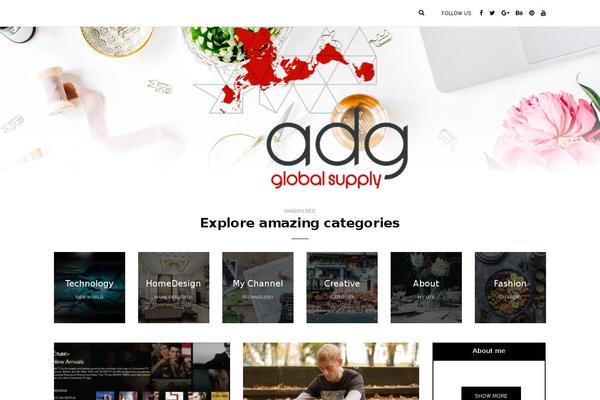 adgglobalsupply.com site used Dukan-lite