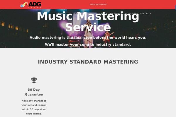 Success theme site design template sample