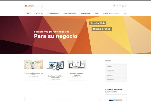 Goodwork theme site design template sample