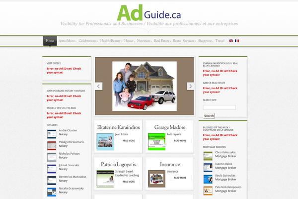Magnificent theme site design template sample