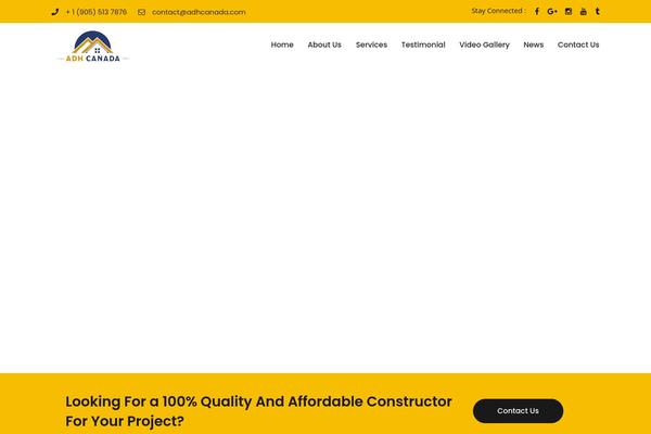 Site using Social-lite plugin