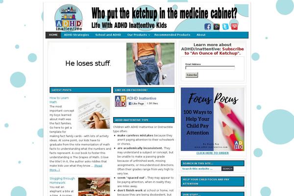 Lifestyle theme site design template sample