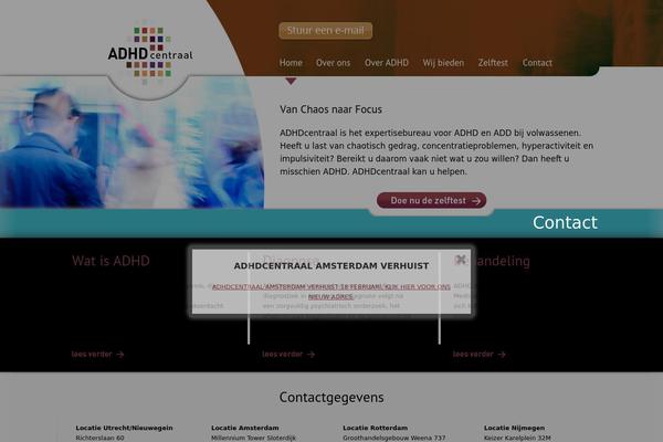 Standaard theme site design template sample
