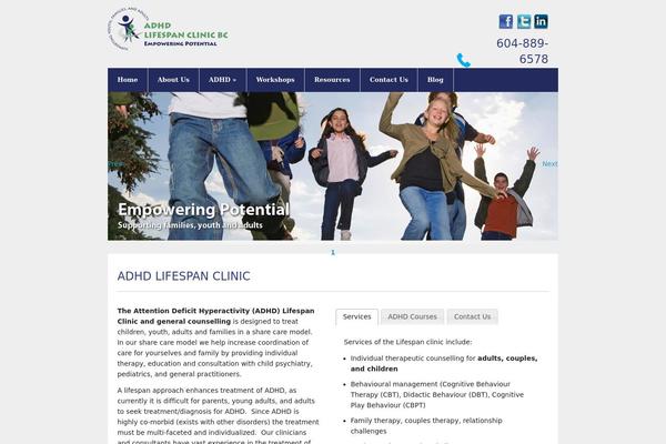 adhdlifespanclinic.ca site used Cumulus
