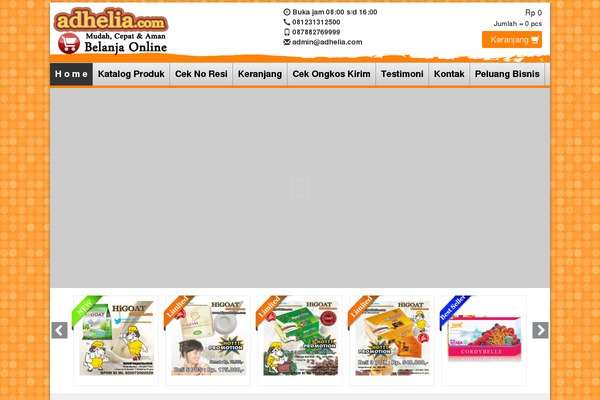 adhelia.com site used WP-Agen