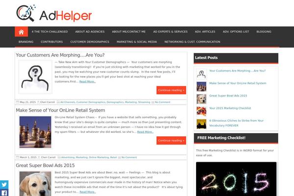adhelper.biz site used Magazinestyle