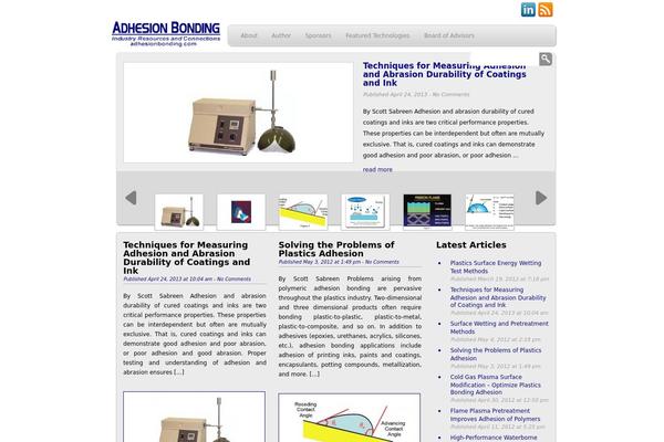 adhesionbonding.com site used WP-Creativix