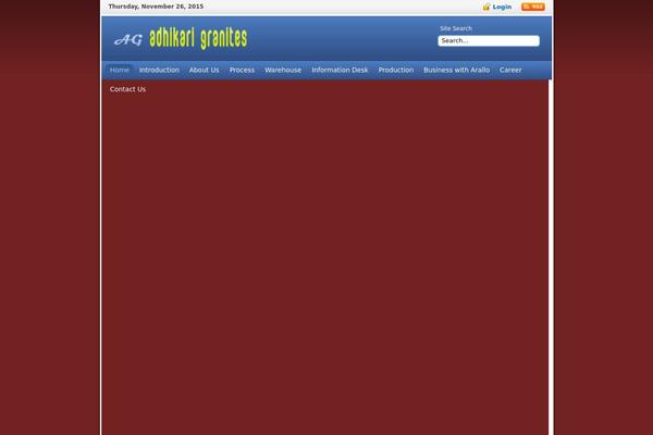 adhikarigranites.com site used Solarsentinel